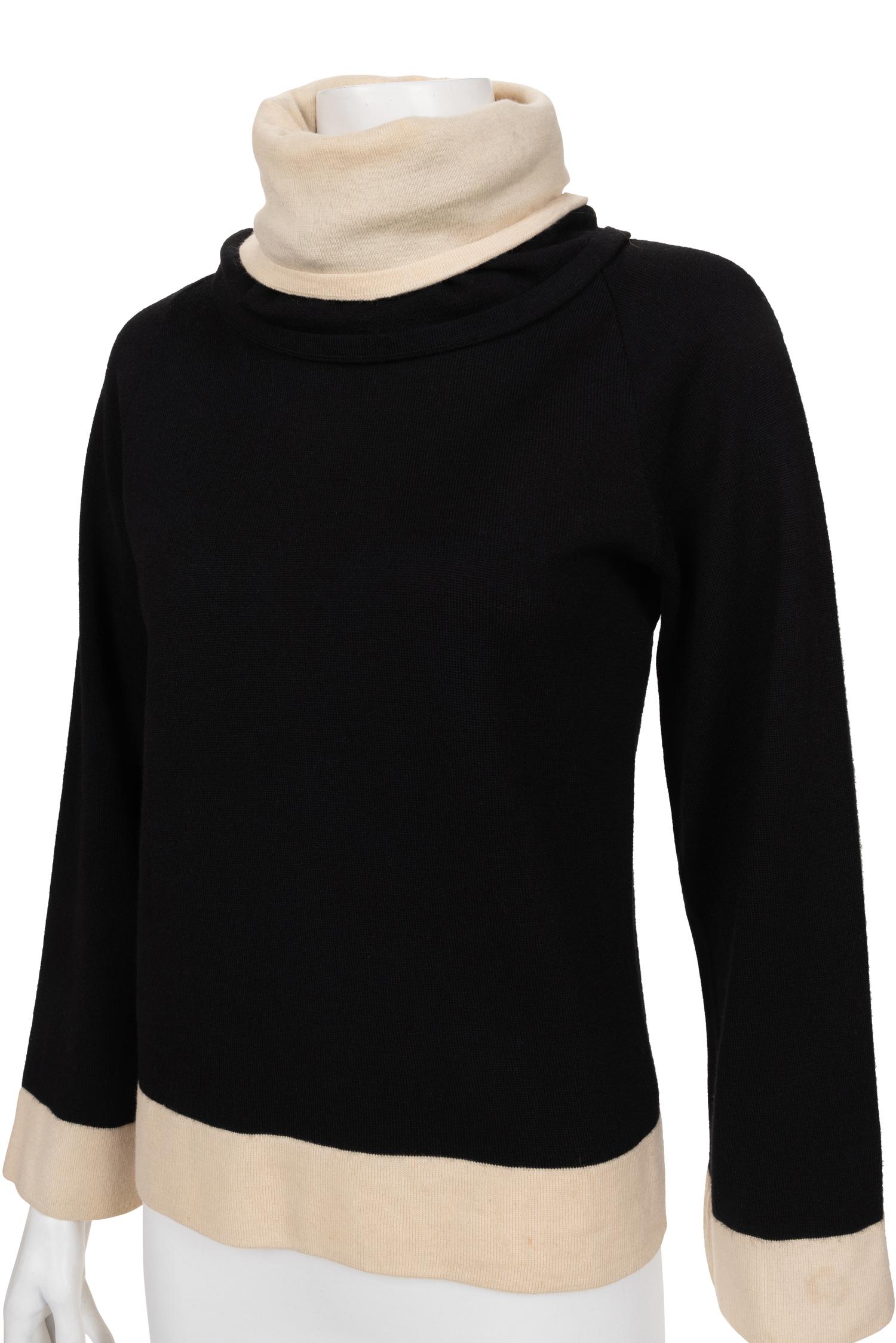 Three Designer Tops: Two YSL and One Chloé, 1980-90s