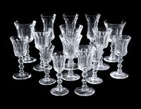 A Group of Waterford Cut Glass Stemware