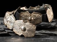 Navajo Sterling Silver Concha Belt