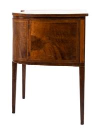 A George III Inlaid Mahogany Sideboard