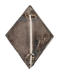 [CIVIL WAR]. "Hooker's Old Division" III Corps badge.