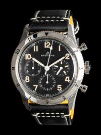 BREITLING, REF. 765 STAINLESS STEEL 'AVIATOR 8 1953 RE-EDITION' CHRONOGRAPH WATCH