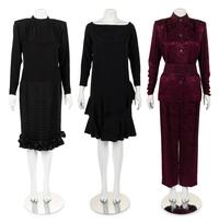 Three Galanos Ensembles, 1980s