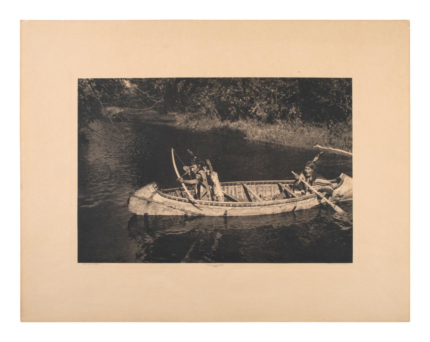 [NATIVE AMERICANS]. REED, Roland, photographer. A group of 3 photogravures.