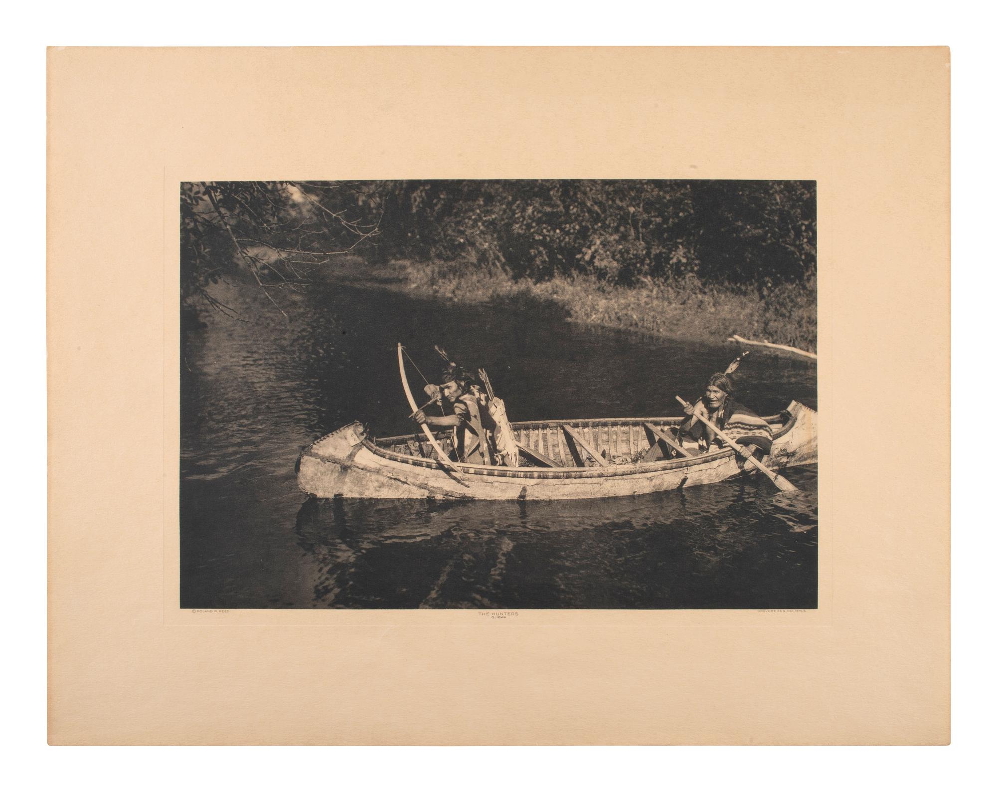[NATIVE AMERICANS]. REED, Roland, photographer. A group of 3 photogravures.