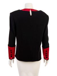 Three Valentino Cashmere Knit Tops with Bows, 1980s