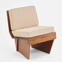 Frank Lloyd Wright Chair for the Charles L. and Dorothy Manson House, Wausau, Wisconsin, 1938