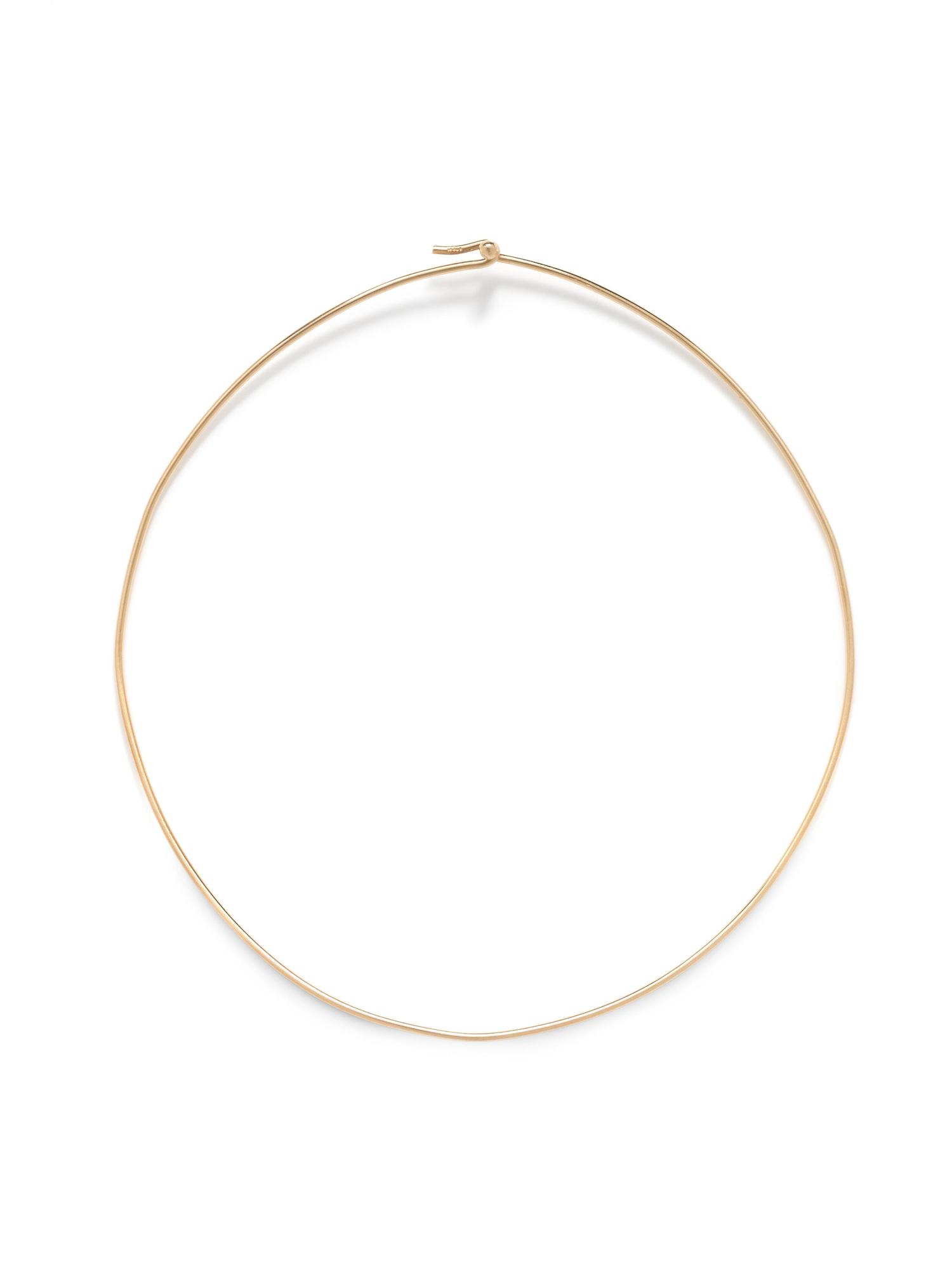 YELLOW GOLD COLLAR NECKLACE