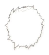 LUZ CAMINO, WHITE GOLD AND DIAMOND NECKLACE