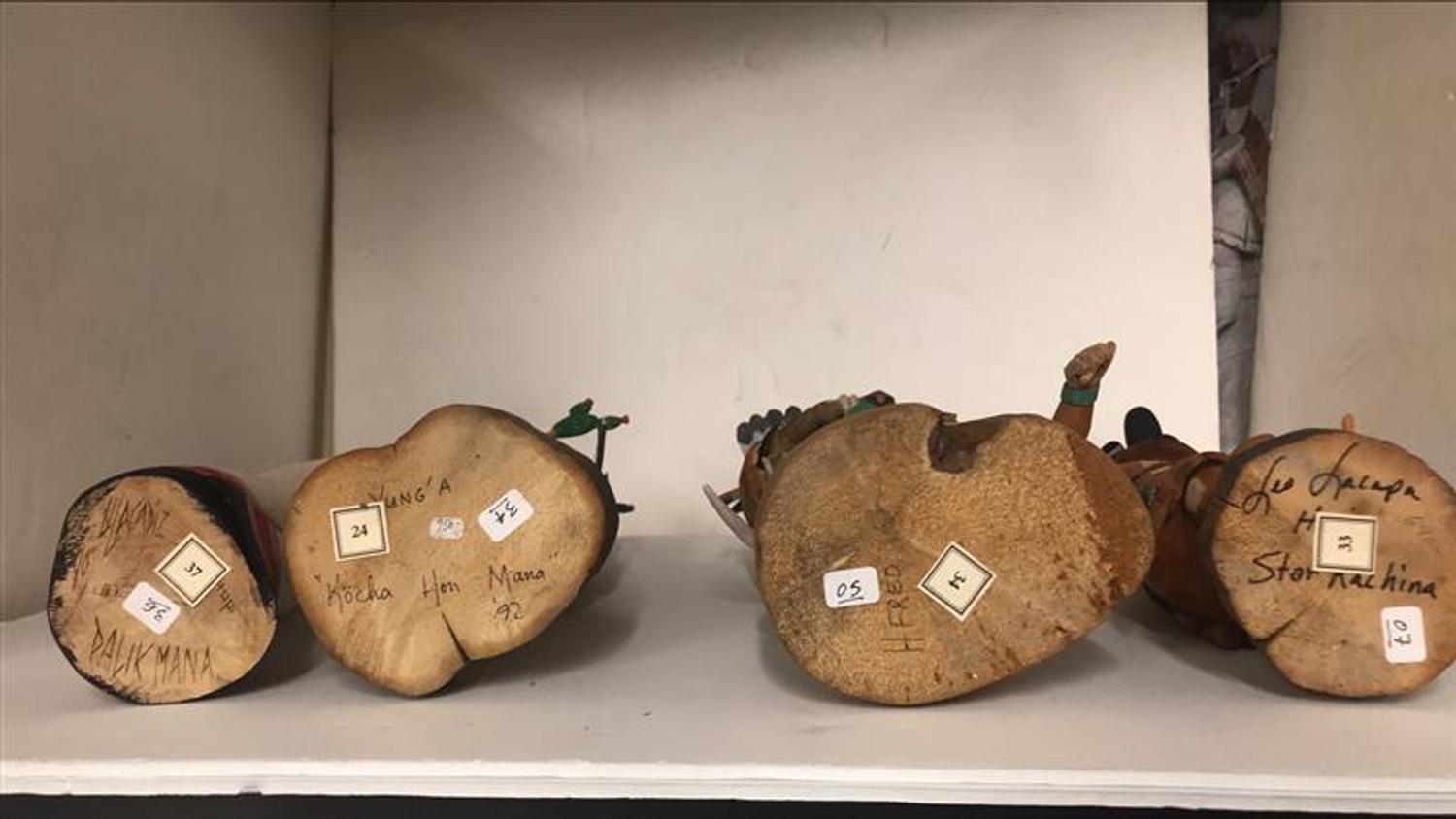 Collection of Hopi Katsinas