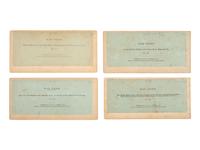[CIVIL WAR]. 11 stereoviews featuring waterways, gun boats, and pontoon bridges.