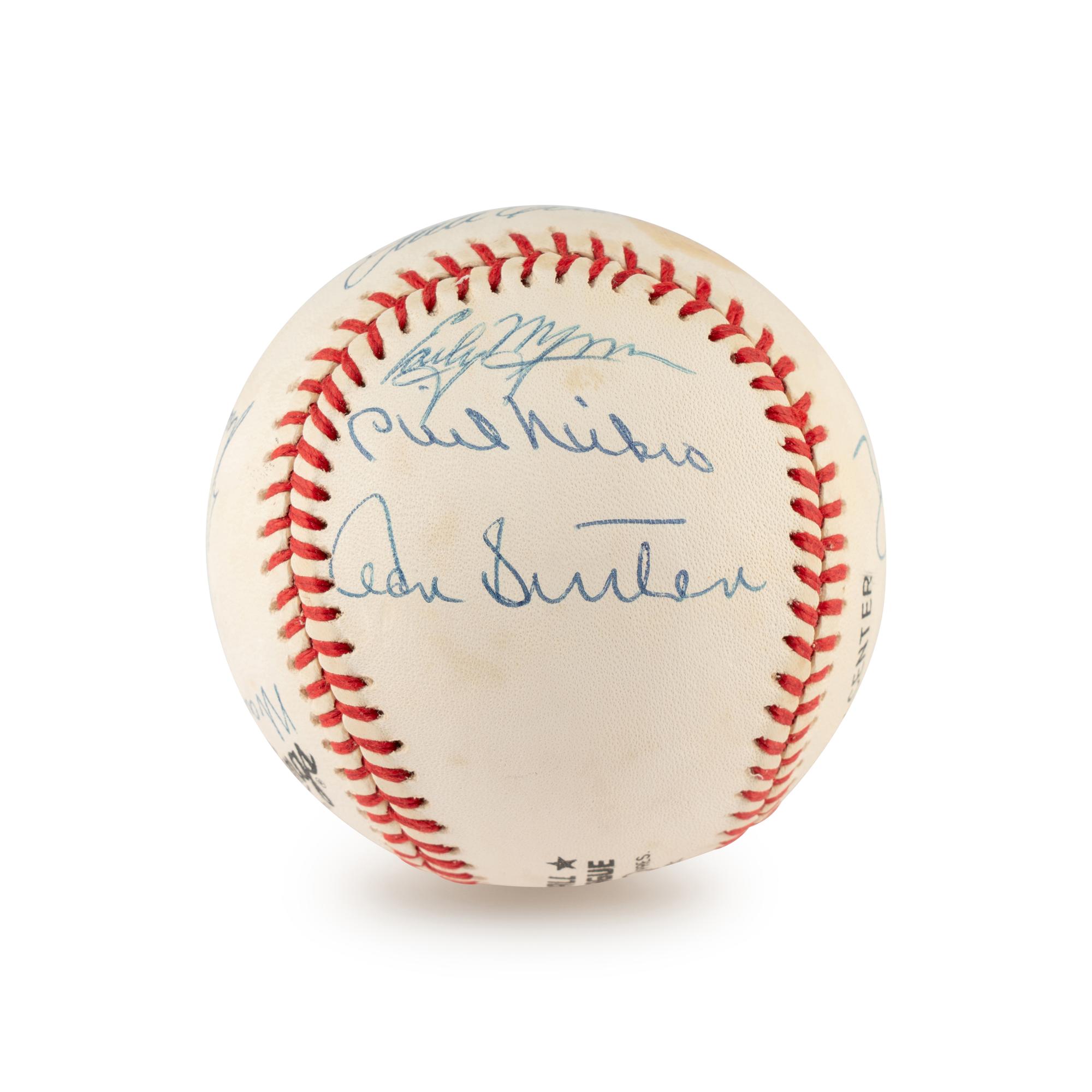 A 300 Game Winners Multi Signed Autograph Baseball (Beckett Authentication Services)