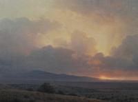 Michael Stack, (American, b. 1947), Sunset Near Cerrillon, 1991