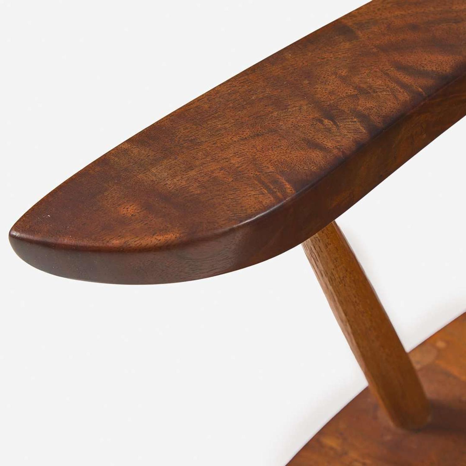 George Nakashima (American, 1905-1990) "New" Chair Rocker with Arms, New Hope, Pennsylvania, 1970