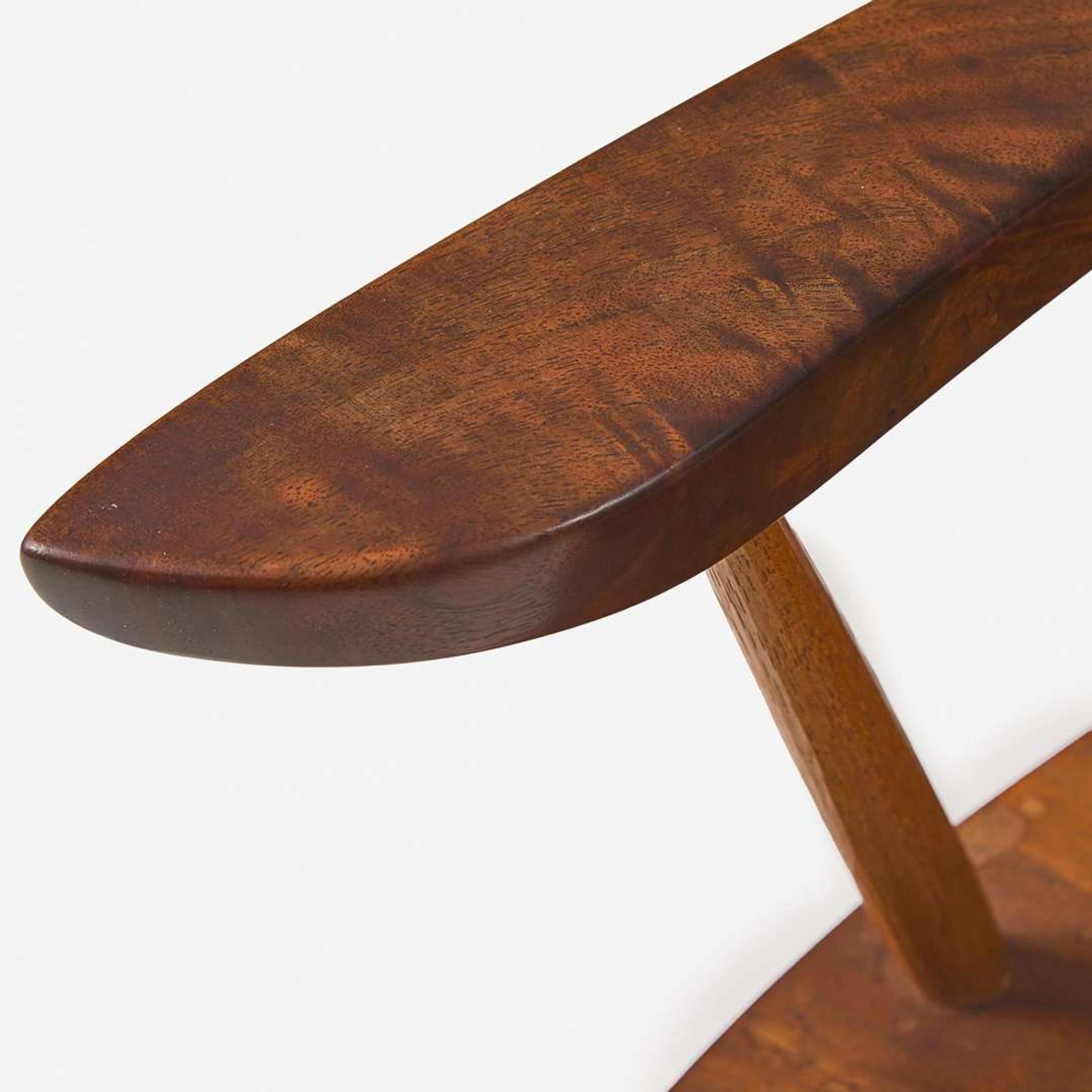 George Nakashima (American, 1905-1990) "New" Chair Rocker with Arms, New Hope, Pennsylvania, 1970
