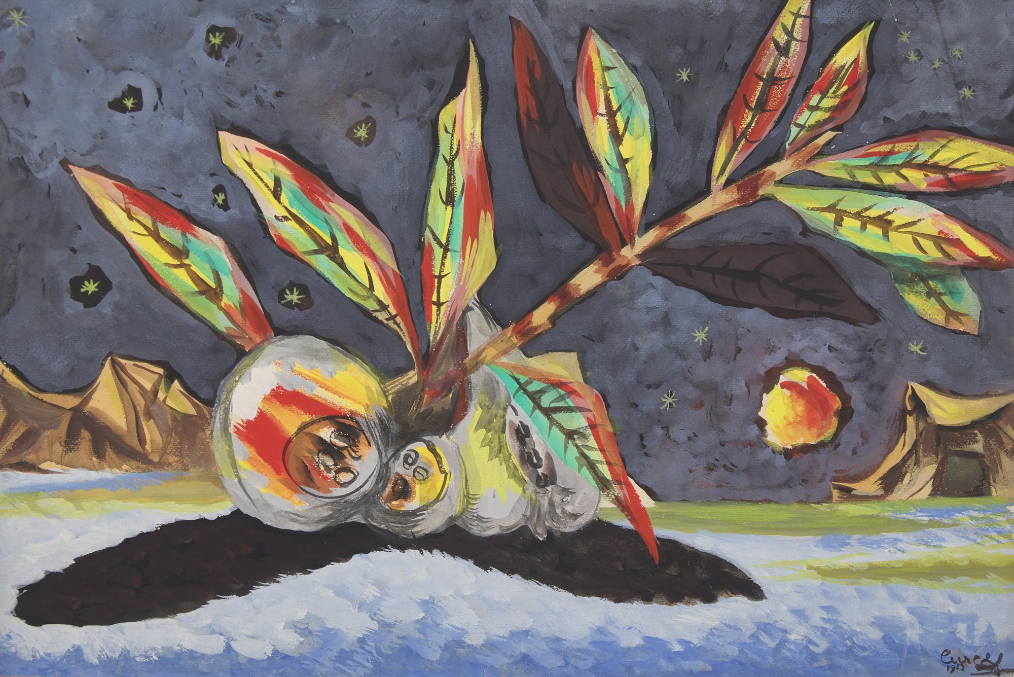 Two Works: Le Chien Bleu; together with Toujours à Taquets, 1952 (2)