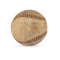 A 1930s World Champion Era St. Louis Cardinals Team Signed Autograph Baseball (PSA and JSA Letters of Authenticity),