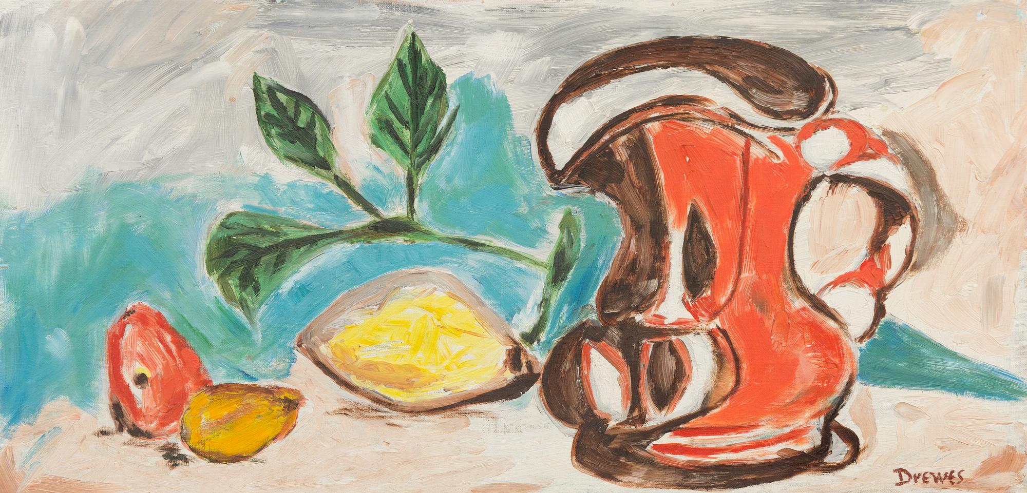 Werner Drewes, (American, 1899-1985), Still Life
