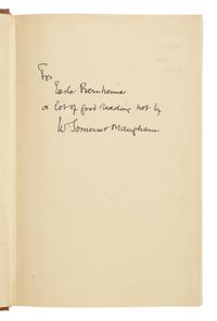 [Maugham, W. Somerset (1874-1965), introduction]. Tellers of Tales . New York: Doubleday, Doran & Company , Inc., 1939.