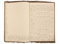 America in Manuscript Diaries of machinist Nathaniel S. Raymond (1811-1860), containing detailed descriptions of skilled labor and ongoing business transactions. Lynn, Essex County, Massachusetts, 1855 and 1859.
