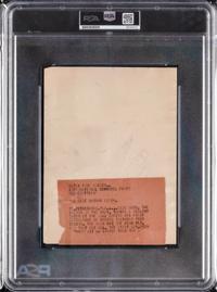 An Original Circa 1920s Babe Ruth International Newsreel Type One Photograph (PSA)