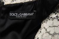Dolce & Gabbana Lace Trimmed Dress