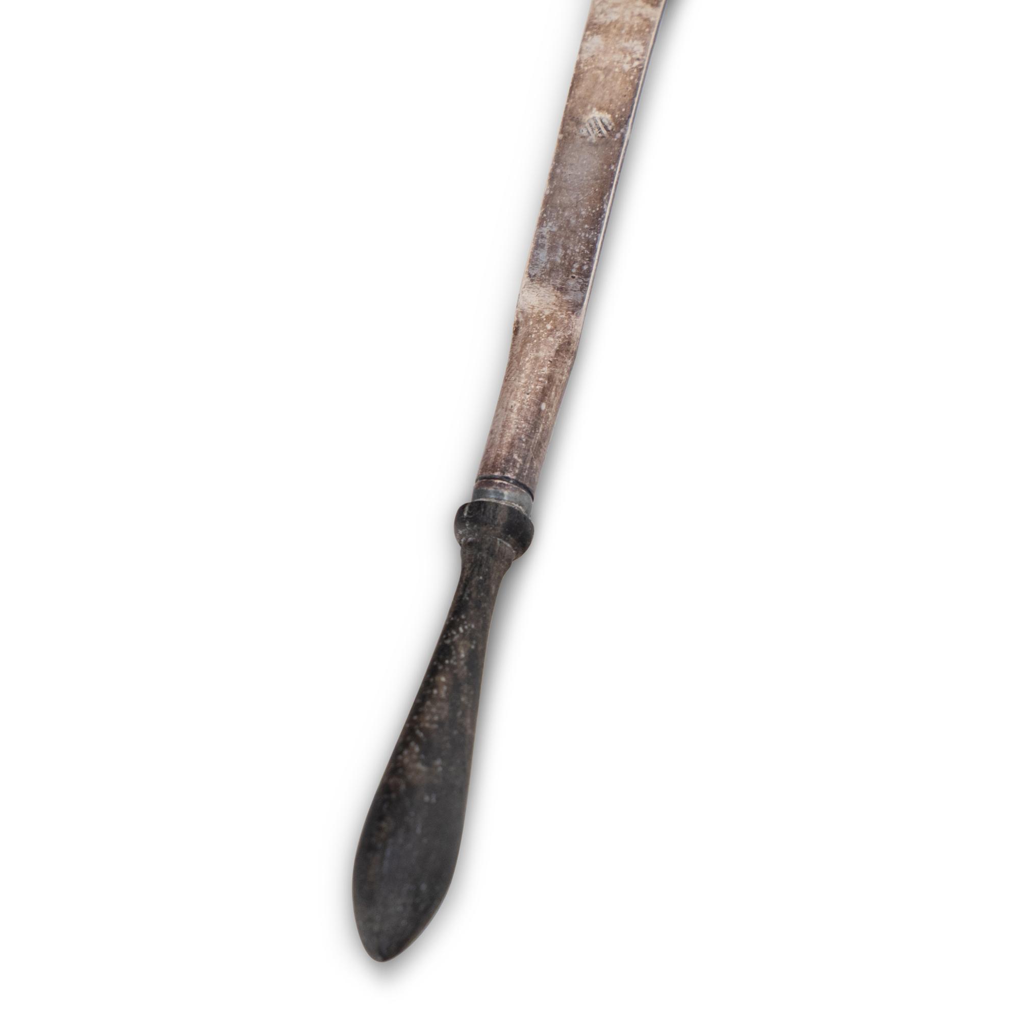 A Dutch Silver Miniature Frying Pan