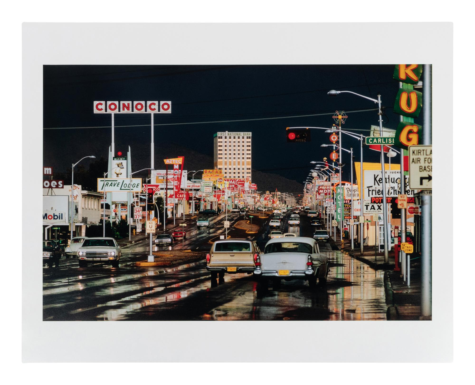 Ernst Haas (1921-1986) Route 66, Albuquerque, New Mexico, 1969