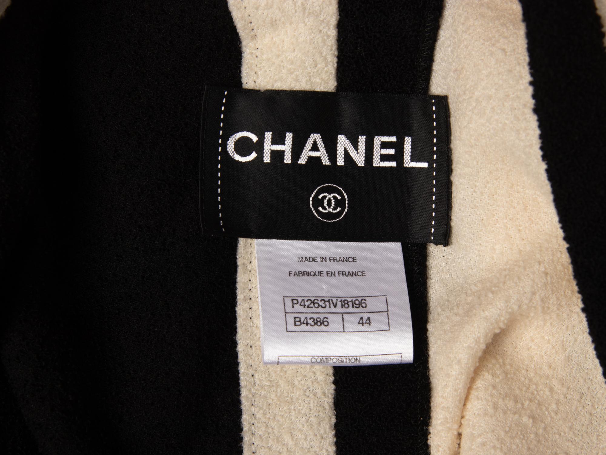 Chanel, Contrast Bouclé Kimono Jacket