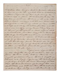 [ENSLAVEMENT & ABOLITION]. A group of 4 documents identified to the Carr and Tebbs families of Virginia, incl. references to the manumission and sale of enslaved persons.