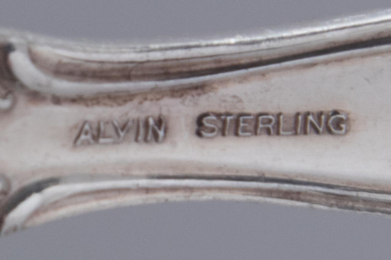 An American Silver Flatware Service