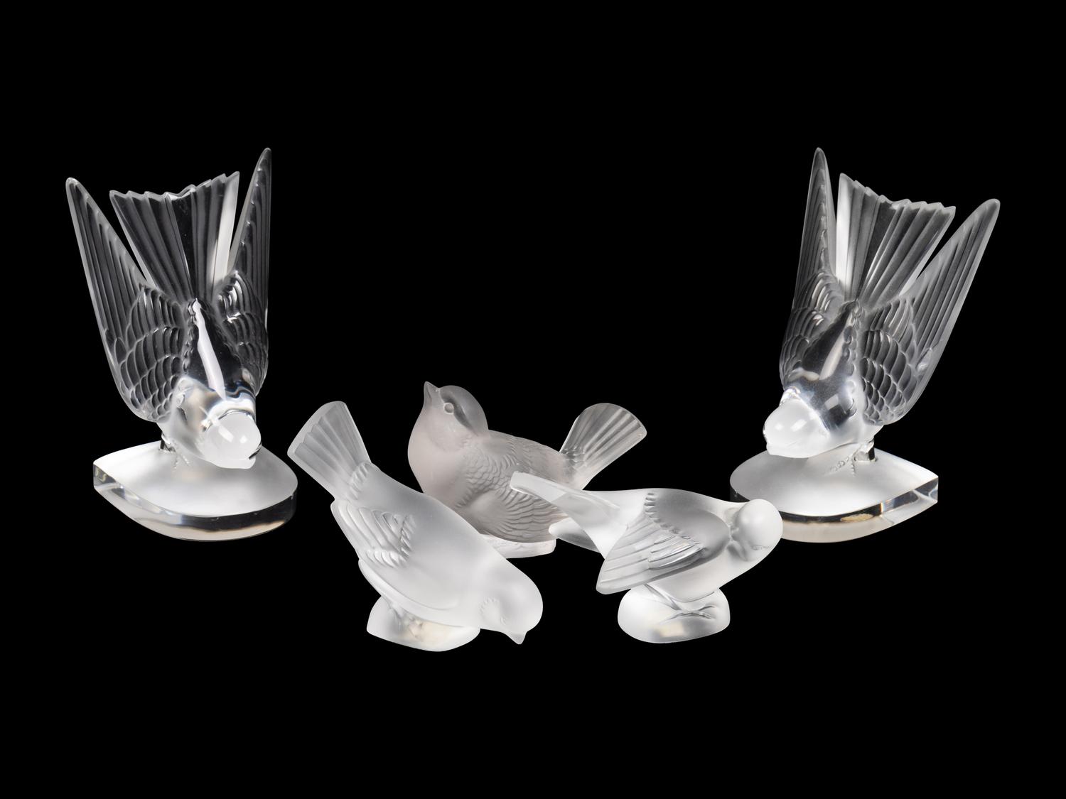 A Group of Lalique Articles