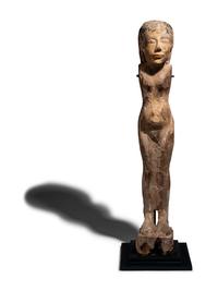 An Egyptian Wood Female Figure