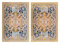 A Pair of Custom Savonnerie Style Carpets