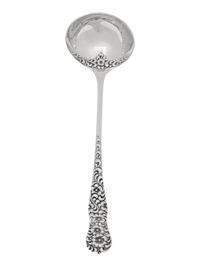 An American Silver Punch Ladle