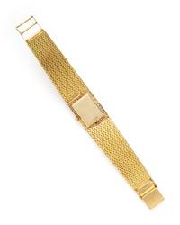 BALOCH, YELLOW GOLD AND DIAMOND WRISTWATCH