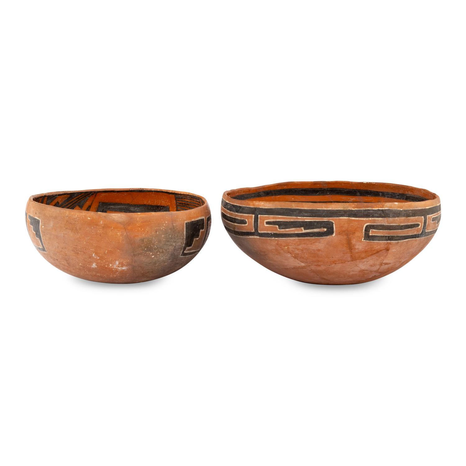 Ancestral Pueblo, Pinedale Polychrome Pottery Bowl