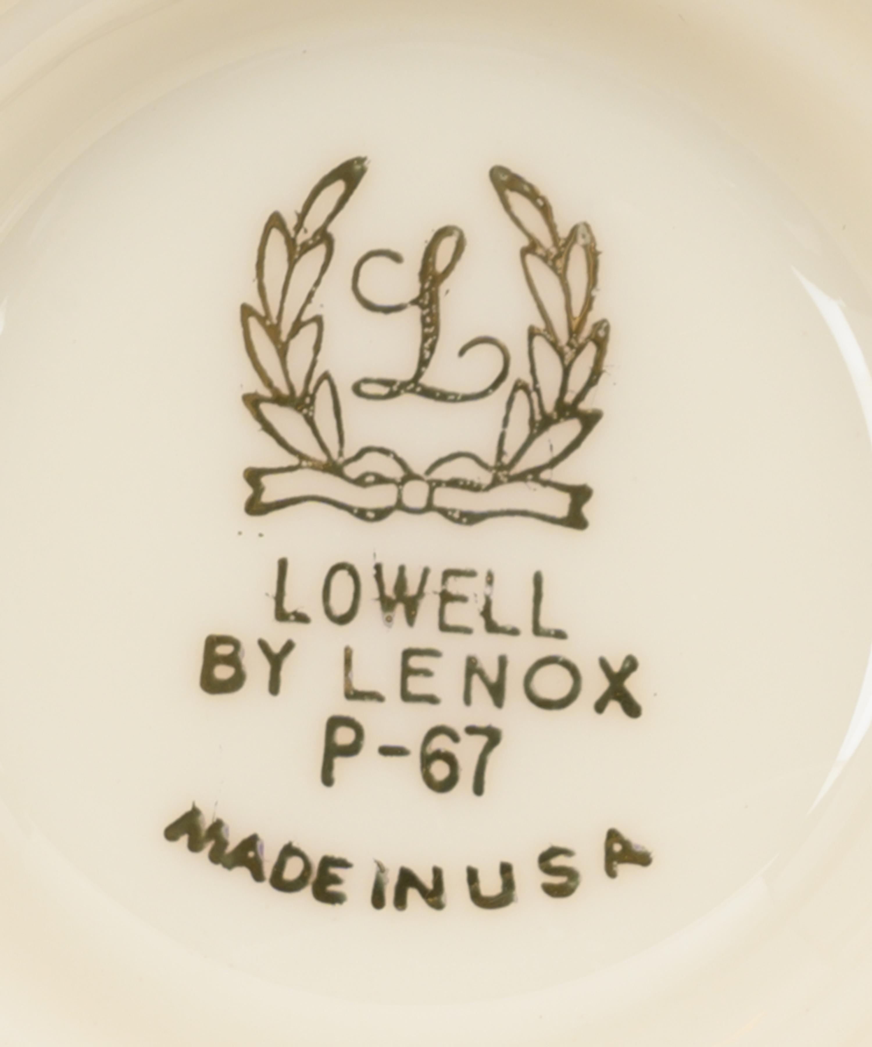 A Collection of Lenox Porcelain Tableware