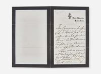 [British Isles] Victoria, Queen: Autograph Letter