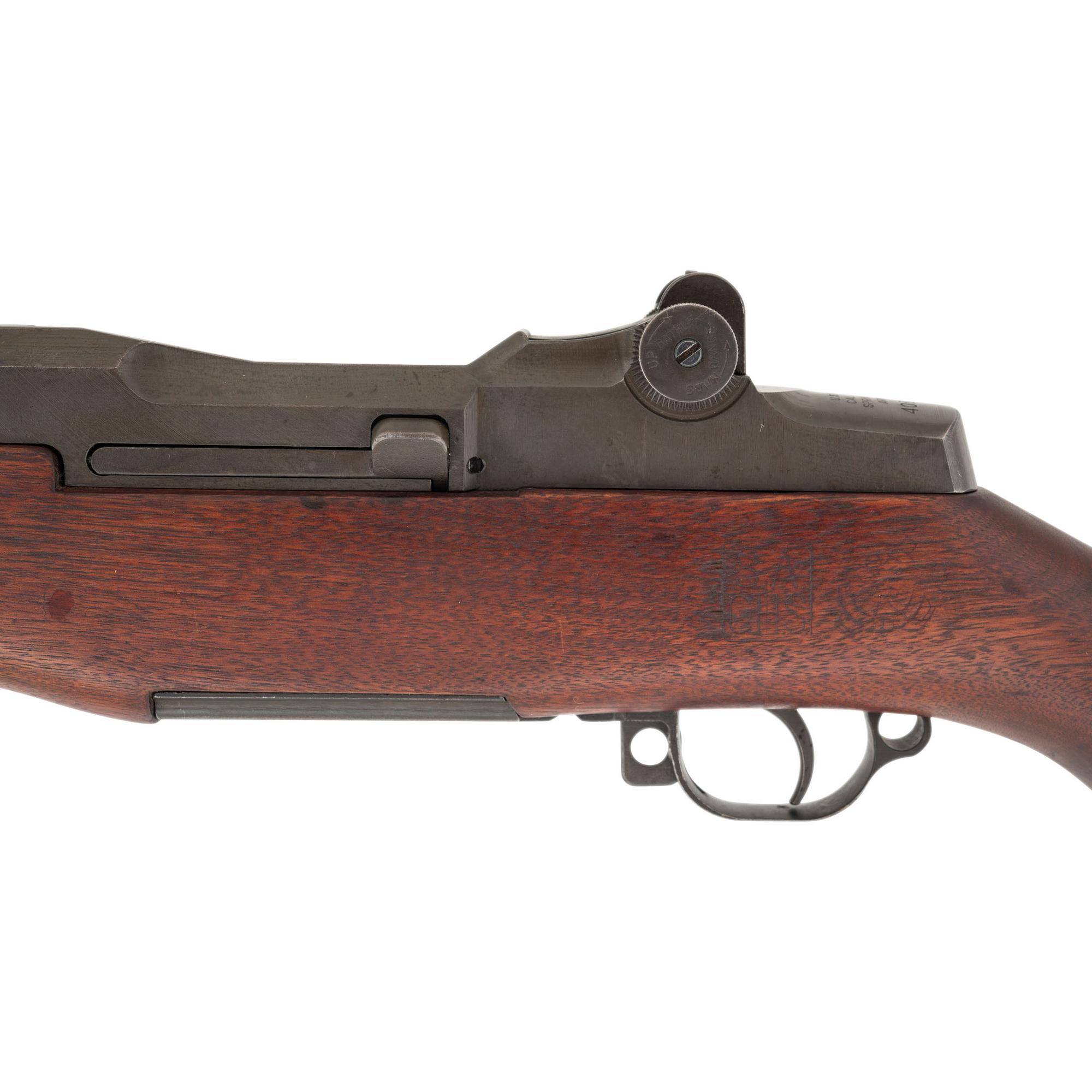 **Springfield M1 Garand Dated December, 1941 with Original Barrel, Uncut Operating Rod, Flush Nut Sights, British Poofs