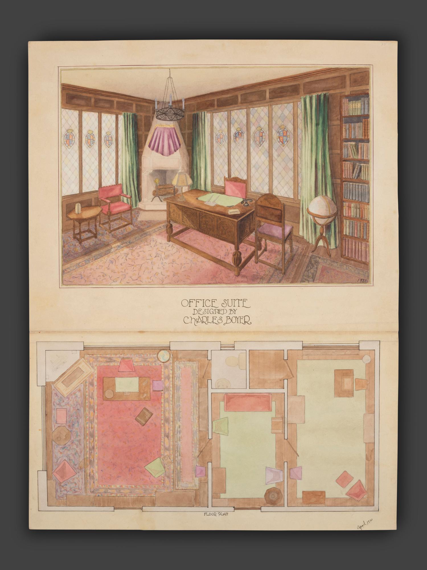 Three Interior Design Elevations