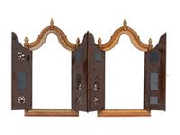 A Pair of Syrian Painted Doors