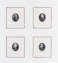 (SUPREME COURT) 13 engraved portraits of Supreme Court Justices.