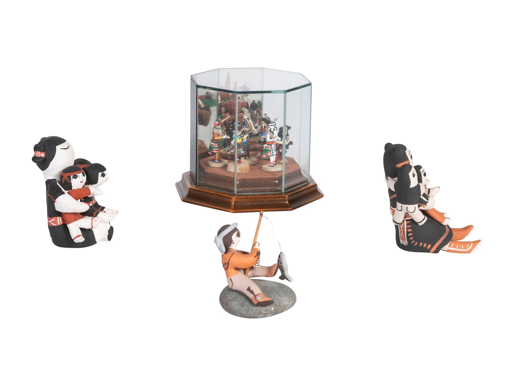 Katsina Diorama and Ceramic Figures