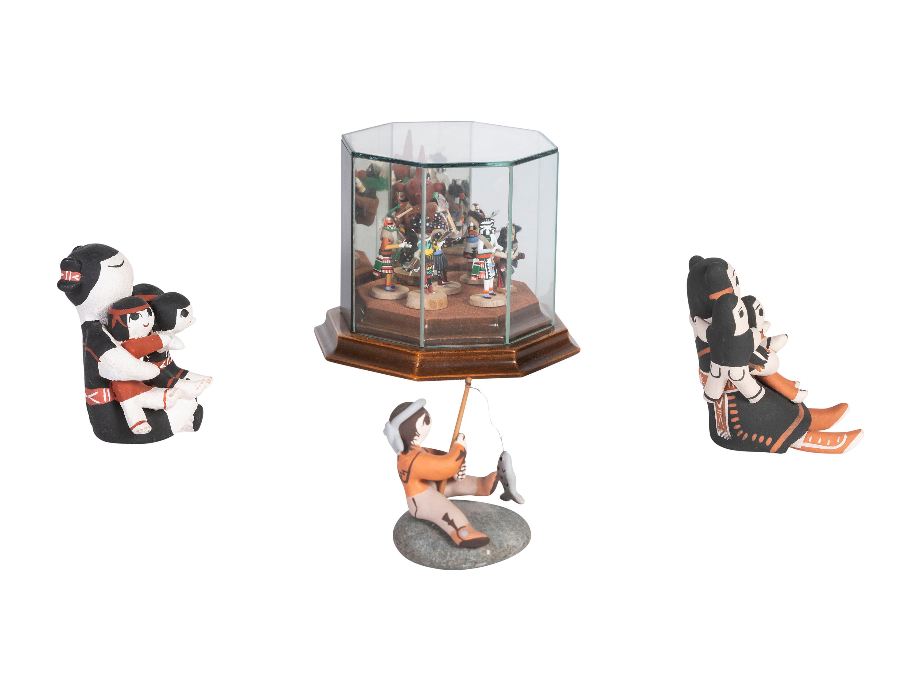 Katsina Diorama and Ceramic Figures