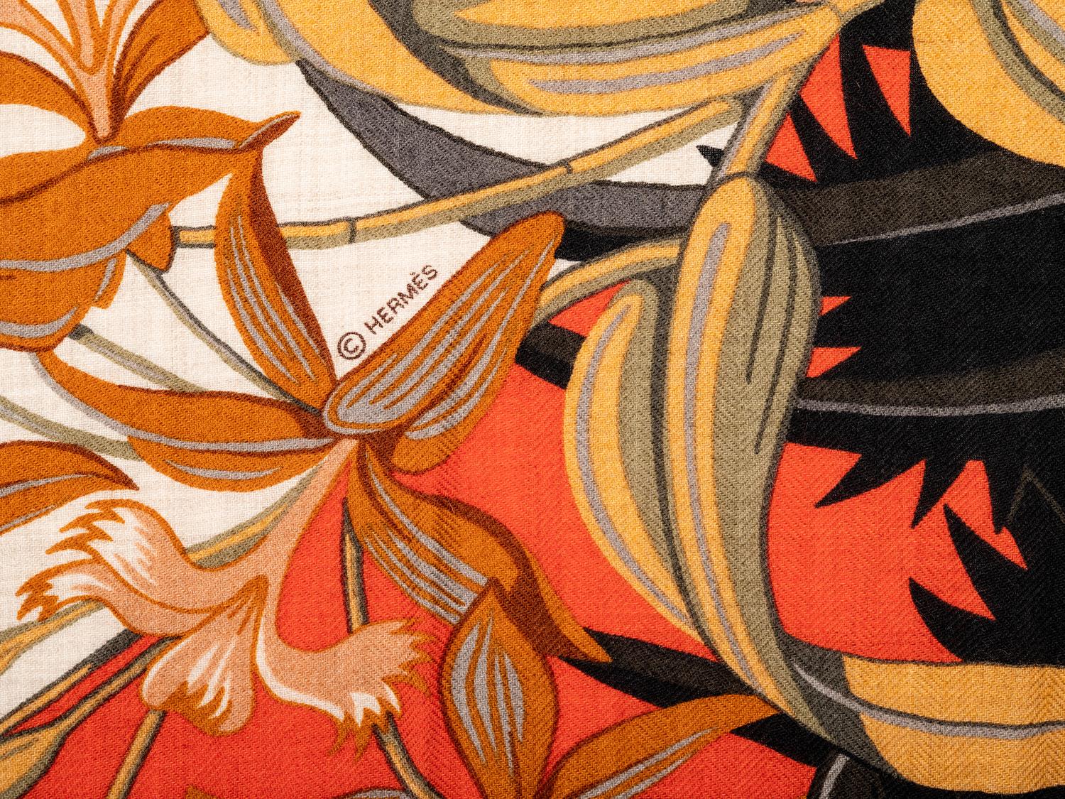Hermès 140cm Cashmere/Silk Scarf
