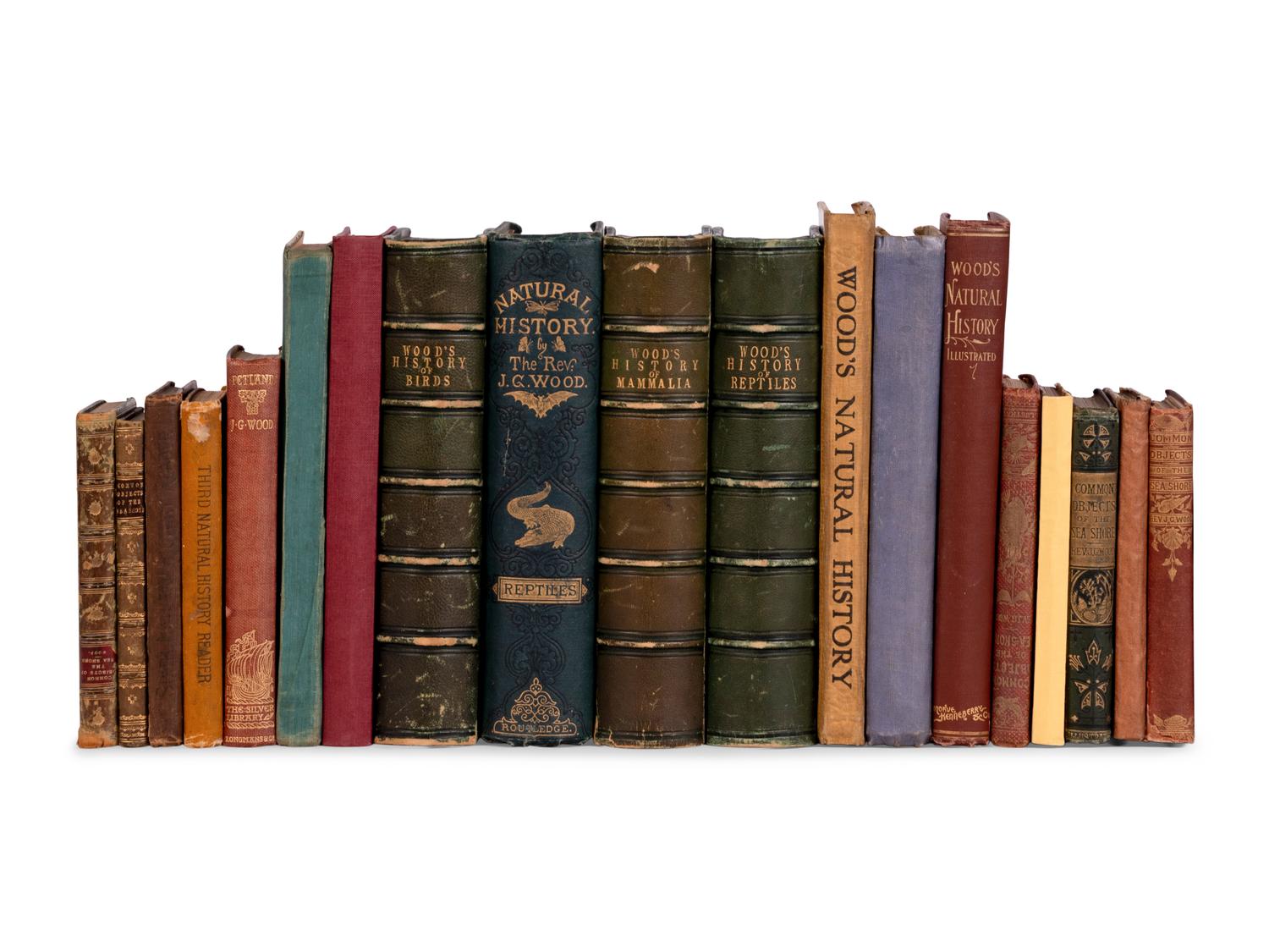 [NATURAL HISTORY]. WOOD, John George (1827-1889). A large group of works, including: