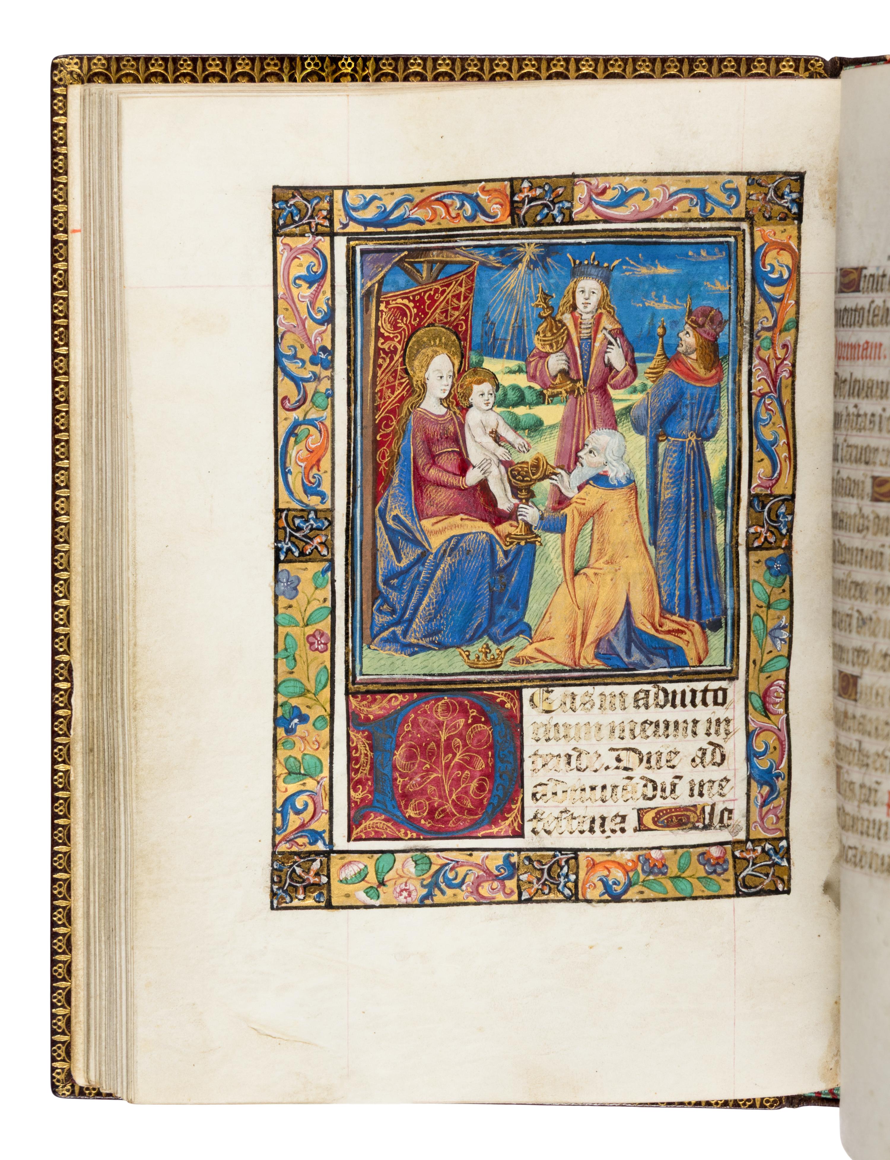 MASTER OF THE APOCALYPSE OF AYMAR DE POITIERS (Savoy, active c. 1480–1490) Book of Hours, in Latin, illuminated manuscript on parchment [France, Dauphiné, perhaps Grenoble, c. 1480–1485]