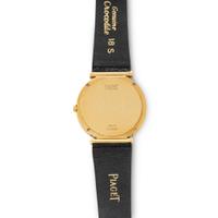 PIAGET, REF. 8673 18K YELLOW GOLD 'POLO' WATCH, WITH PIAGET GOLD BUCKLE