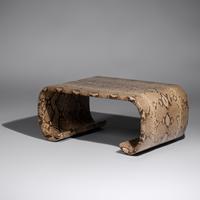 Waterfall Table in Python, 1985 for Karl Springer Ltd., USA